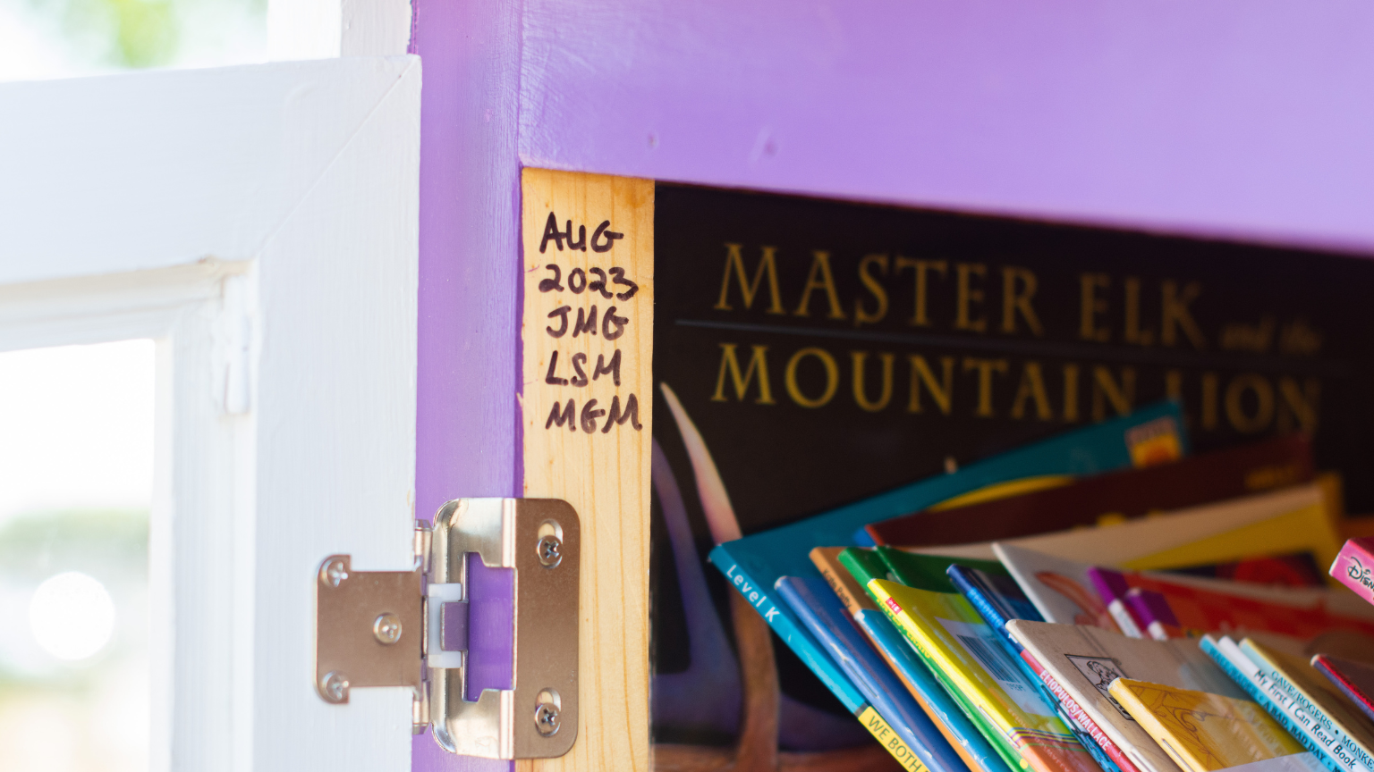 Mill Street Receives New Little Free Library Thanks to Family's Generosity 